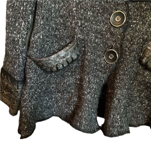 Cleo wool & mohair blend button up cardigan - Picture 4 of 11